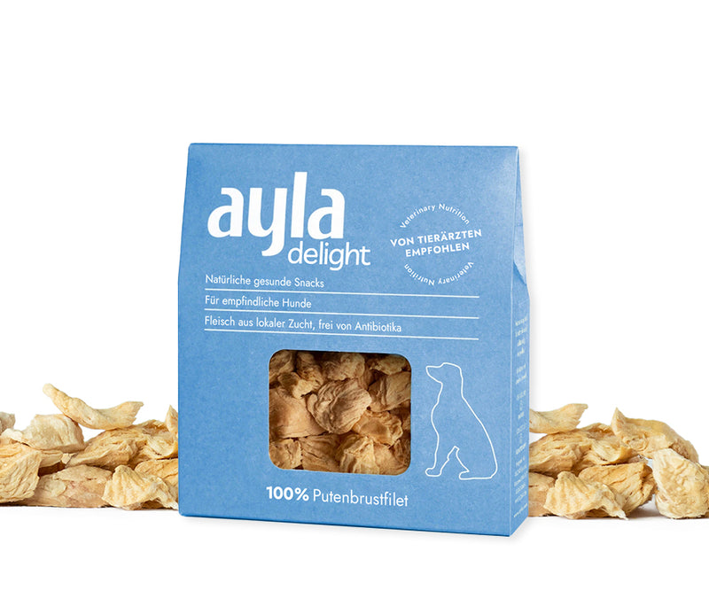 AYLA Delight Putenbrustfilet für Hunde 28 g