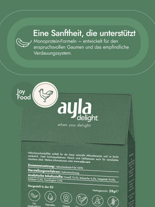 Hühnerschenkelfilet für Katzen