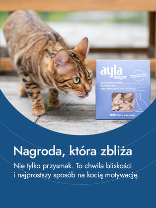 Filet z uda indyka – pełnia smaku i energii | przysmaki dla kota