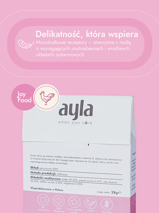 Serca kurze – delikatne wsparcie codziennej energii | przysmaki dla kota
